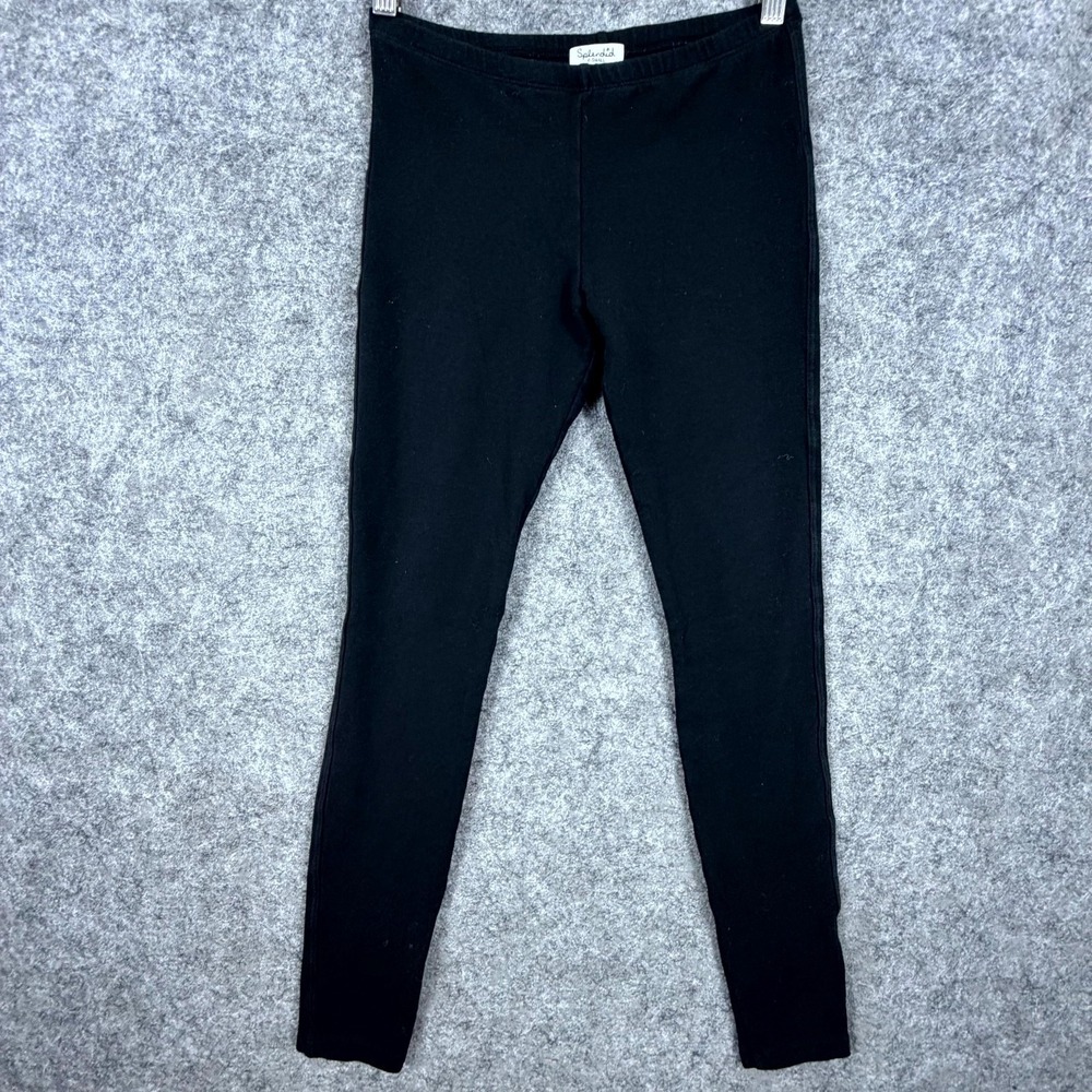Splendid Leggings Womens XS Black Elastic Waist Yoga Training Running Workout